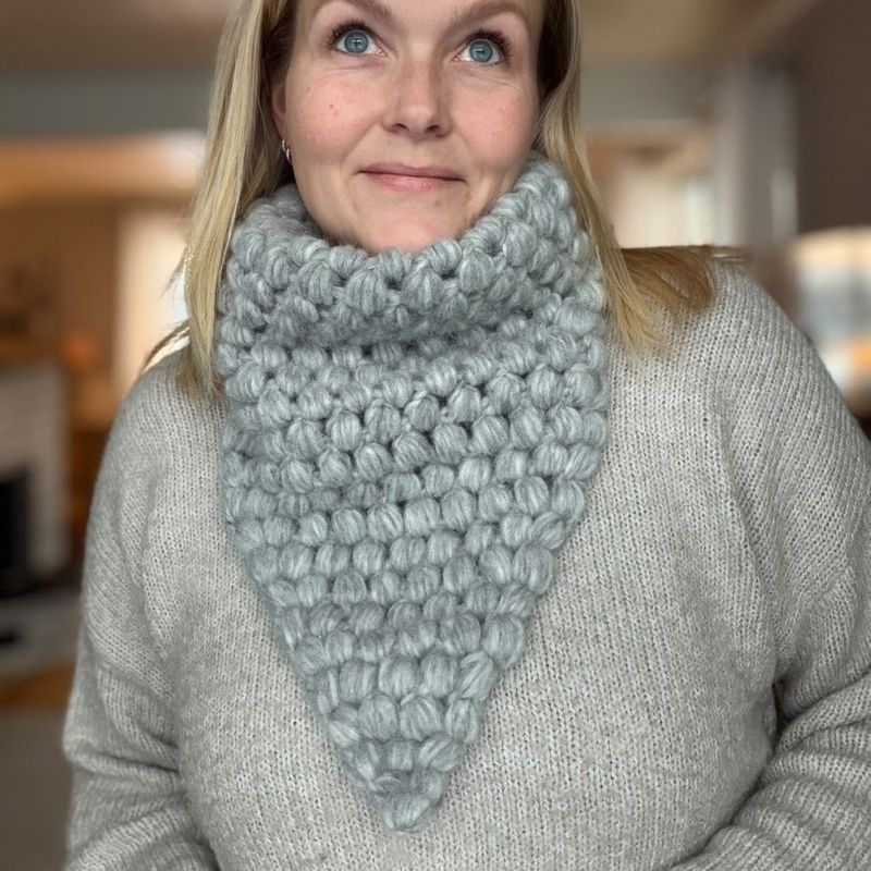 Chestnut Cowl Heklemønster