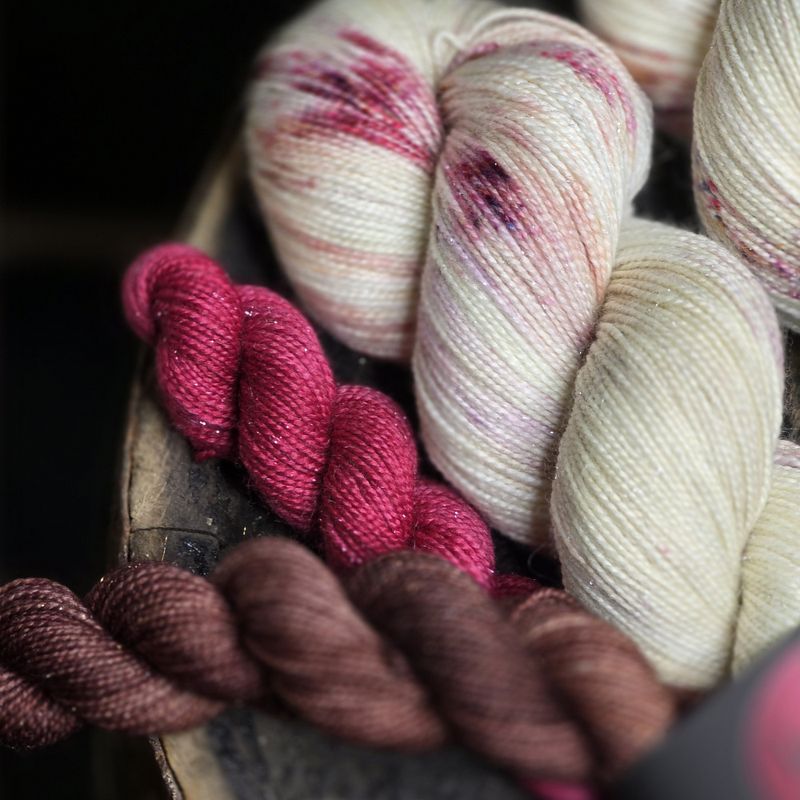 HS Sokkesett - Strawberry Latte